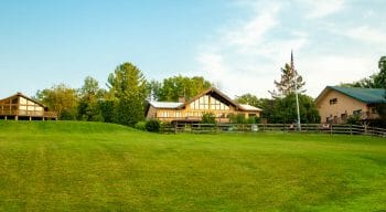 outside image of one of the cabins