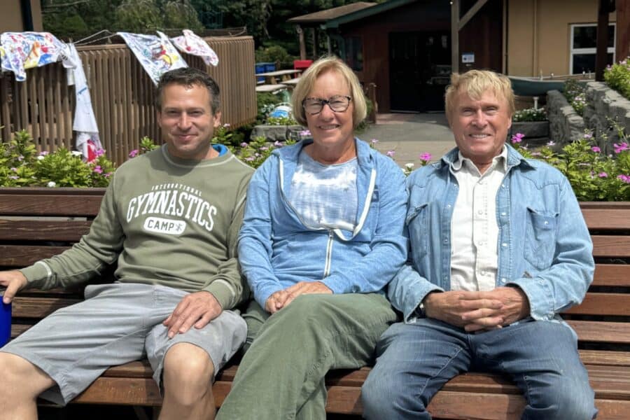 Three generations of IGC ownership pose for a photo